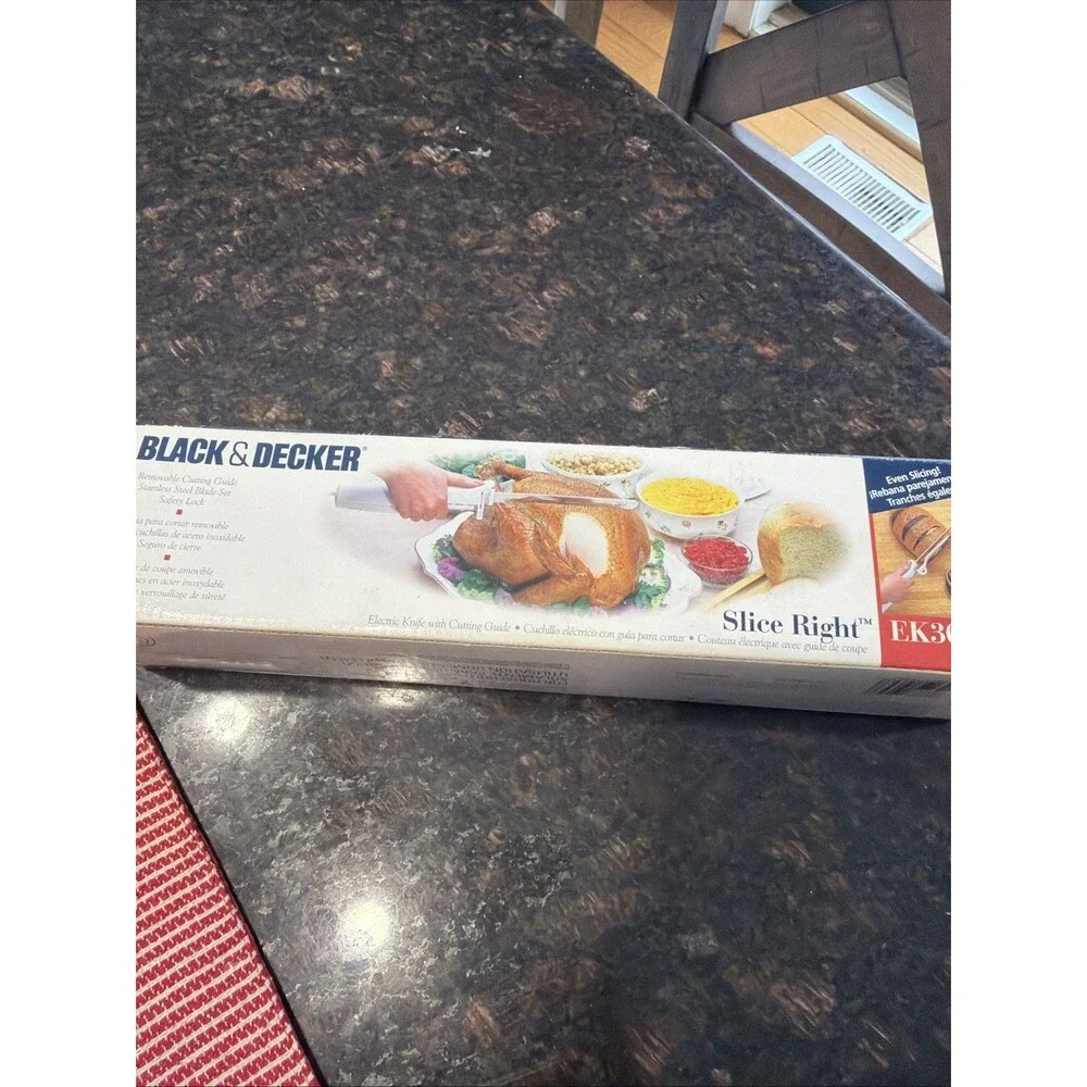 Black & Decker  ︱Electric Knife Slice Right︱ EK300 ︱Very Good Condition